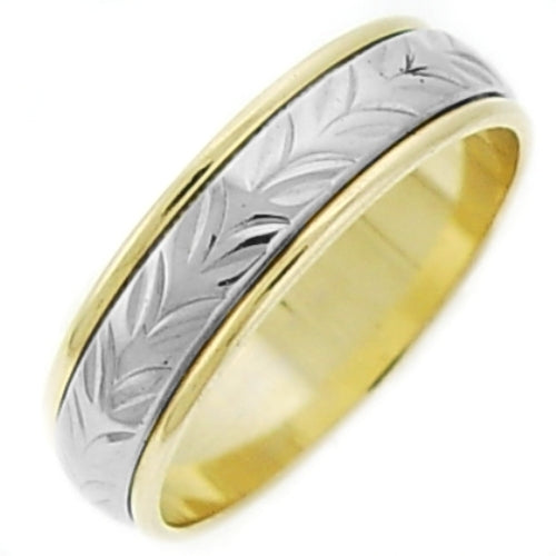 14K or 18K Two-Tone Gold Celtic Ring