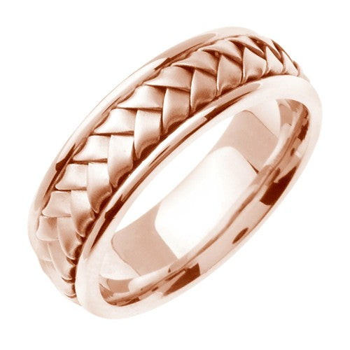 Braided Wedding Ring  Braided wedding rings, Wedding rings, Custom wedding  rings